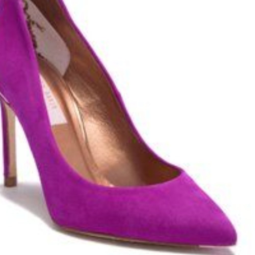 Ted Baker hot pink suede pumps